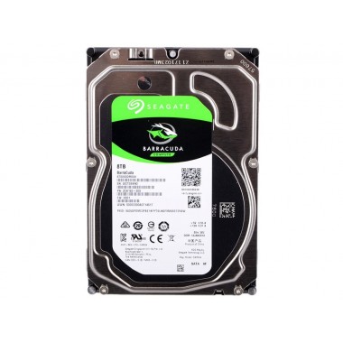 Жесткий диск HDD SATA Seagate 8000Gb (8Tb), ST8000VX0022, SkyHawk Surveillance, 5900 rpm, 256Mb buffer